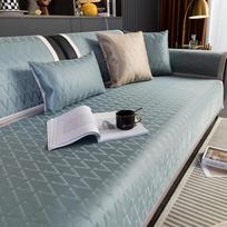 Vasaros miego kilimėlis Sofa pagalvėlė Lengva prabanga ir paprastumas Modernus neslystantis sėdynės pagalvėlės Pilnas užvalkalas Rankšluostis Vėsus padėklas 70*70cm