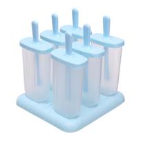 Frozen Sticks Eco-friendly High Quality Handmade Popsicle Mold Set Tray Lolly Maker Ice Cream Ice Cube Kitchen Supplies DIY  Accessories 1 mėlyna