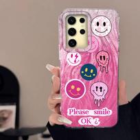 Dėklas Samsung Galaxy A56 S24 S25 Plus Ultra A15 A25 A55 A35 A16 A26 A36 5G telefonui, animacinis katės, pandos raštas, minkštas buferis Samsung A15 balta