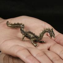 Kinų Zodiako ženklas Drakonas Skraidantis Stalo Dekoracija Drakonas Bronzinė Antikinė Dekoracija Arbatos Augintinis Rankdarbių Kolekcija