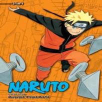 Naruto 3in1 Edition Vol. 12 by Masashi Kishimoto Paperback Book 9781421573823
