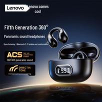 Lenovo Open-Ear Clip-On True Wireless Bluetooth Earbuds