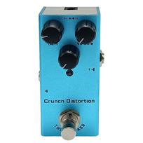 Mini Single Type Electric Guitar Effects Pedal Overdrive Distortion Chorus Tremolo Delay for Electric Guitars mėlyna