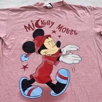 vintage 90s MICKEY MOUSE WALT DISNEY LONG SLEEP NIGHT T-Shirt XL soft M
