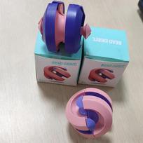 Toys 2PCS Rotating Orbit Ball Fidget Spinner Infinity Puzzle Cube Novelty Anxiety Stress Relieve Gifts for Teenager Boys Girls