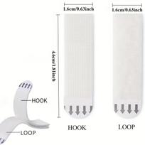 Traceless Double-Sided Velcro Frame Hanging Strips