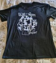 Vintažiniai Pearl Jam marškinėliai Eddie Juodi Grunge Roko Grupė Vyriški Visi Dydžiai Unisex Marškinėliai M