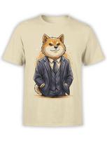 Boardroom Boss Shiba Inu Tshirt Unisex S