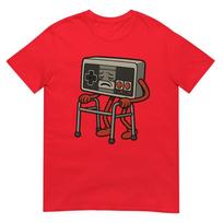 Funny Old Gamer Gaming Retro 80s 90s Video Game Old Gamer Tshirt S