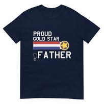 Gold Star Father (Proud Military Family) Tshirt S