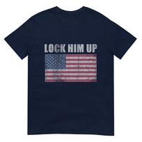 Anti Trump Patriotic Lock Him Up Individual 1 Tshirt S