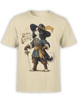 Treat Musketeer Dog Tshirt Unisex S