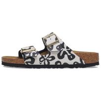 Birkenstock Arizona Madingi Patogūs EVA Anti-Friction Šlepetės Moteriškos basutės Juodos Baltos 1029236 36