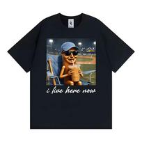 Tung Sahur Baseball Meme Funny Brainrot Tailgate Tshirts Unisex Unisex Fashion Vintage Short Sleeve Tops Casual Streetwear Tshirt L