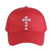 vintage Jesus is King Woman Man Baseball Cap Adult Adjustable with Curved Brim Hiking Fishing Hat sun protection sun ha Adjustable
