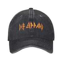 Defs Leppards Rock Band  Print Cap For Unisex Cotton  Trucker Hat Causal Headwear Baseball Cap Adjustable One Size