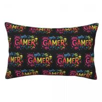 Gamer Controller Video Game Gaming Gamepad Rectangle Pillowcase Cushion Cover Decor Bedroom Bed Home Comfort Throw Pillow 60x40cm