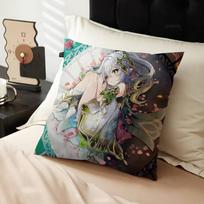 Genshin Impact Kawaii Anime Nahida Cushion Cover Polyester Sofa Cushions Decorative Throw Pillows Home Decoration Pillowcover 30x30cm