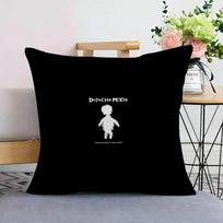 Rug D-depeches Modes Personalized Pillow Dust Cover Bedroom Kids Party Decoration Pillowcase Birthday Children Gift 30x30cm