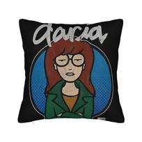 Darias Pink Sick Sad World Pillowcase Polyester Cushion Cover Decorations  Pillow Case Cover Living Room Square 40*40cm 40x40cm