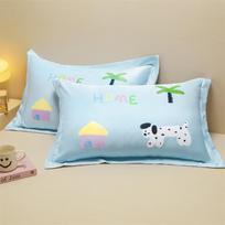 Cartoon Cooling Summer Pillowcase Smooth Ice Silk Breathable Pillow Case Home Soft Skin Friendly Envelope Pillow Cover 48x74cm 48x74cm