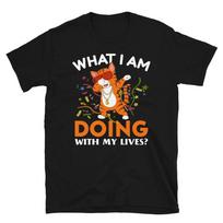 Cool Dancing Gangster Cute Cat Funny Animal Kitty Cats T-Shirt XL