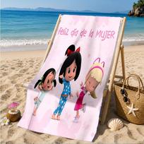 Cleo And Cuquin Beach Towel, Quick-drying, Easy to Care for, Suitable for Both Fitness and Beach Vacations,Sports Essential 70cmx140cm(27x55inch)