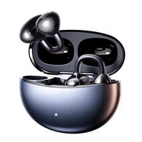 Transgu 2026 AI Translator Bone Conduction Ear-Clip Bluetooth Headset Flagship Edition, APP Tuning, Dolby Audio juoda