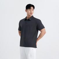 Smt25013-03 Addiction Premium Collared T-Shirt Hug Charcoal Hug Charcoal/2Xl
