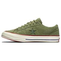 One Star Undefeated x One Star Converse Suede Low Olive 158894C 42 žalia
