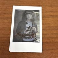 Polaroid photo signed by Yang Hong-won