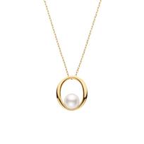 Vendome Aoyama Necklace K10 Yellow Gold Pearl AJVN162845PA [Official]