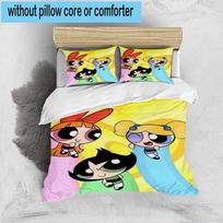 1PC Power police  Adventure 3pcs Bedding,Including 1pc Duvet Cover And 2pcs Pillowcases Perfect for Christmas,Ideal for Bedroom, Dormitory 135cm*200cm