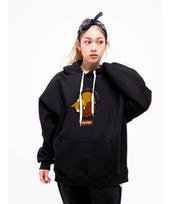 Sturf Corgi Lily Igt Hoodie Gray/Fleece-Lined Xl