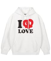 Biel I Love Pretzel Hoodie White M (Brushed)
