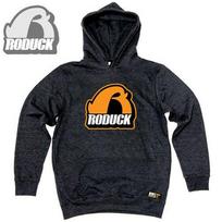 Doldol Roduck_Hoody_01 Road Bicycle Roduck Duck Character Graphic Hoodie Black/Xxl