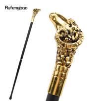 Golden Goat Sheep Luxury Walking Stick Party Fashion Elegant Walking Stick Decorative Cospaly Cane Knob Crosier 90cm