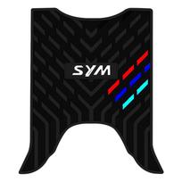 SYM Little Ant 4MICA 150cc Motociklo Guminis Pedalo Padėklas Black Rubber Edge - Rubber