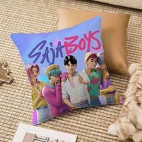 Kpop Demon Hunters Pillow Case Anti-Dustmite Invisible Zipper Sofa Bed double sided printing:30X30cm
