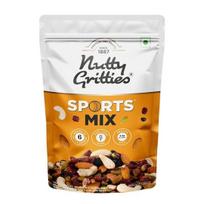 Nutty Gritties Premium Sports Mix 350g - Roasted Almonds, Cashews, Pistachios, Dried Blueberries, Cranberries and Raisins 350GM