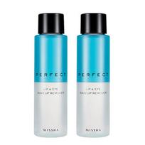 MISSHA Perfect Lip & Eye Makeup Remover 155 ml × 2 Pcs