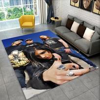 Rock Band Tokio Hotel Bill Kaulitz Carpet Rug for Bedroom Living Room Sofa Playroom Doormat Home Decor,Kid Area Rug Non-slip 40x60cm