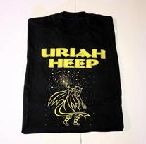Vintage Uriah Heep Band 2001 USA Tour Shirt Black Unisex S-2345XL E1306 L