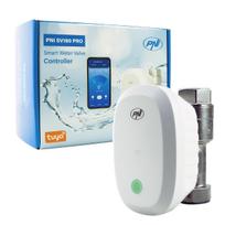 PNI SV180 PRO Smart Water Valve, Wi-Fi Connectivity, IP65, DN20, 3/4 PNI Smart App, Compatible with Amazon Alexa and Google Home, Measures Water Consumption, Flow Meter
