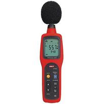 Uni-T UT352 Garso lygio matuoklis, 30-130 dB, ±1.5 dB, 63 duomenų rinkiniai, A/C svėrimas, 20h akumuliatoriaus veikimo laikas
