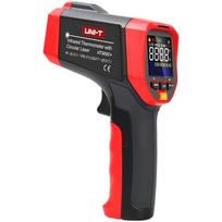 Uni-T UT302C+ Infraraudonųjų spindulių termometras, -32°C iki 1100°C, 250ms, 20:1 D:S, 99 matavimai