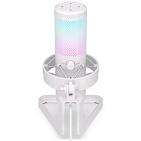 Endorfy AXIS Streaming White PC mikrofonas EY1B007, 24 bit, 192 kHz, 2.5 m, USB Type-A, USB Type-C, stovas, ausinių išėjimas