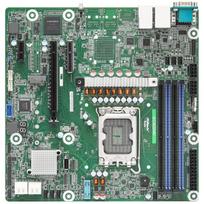 Asrock motininė plokštė EC262D4U, LGA 1700, 244mm, 244mm, AMI, 4xDIMM, 8xSATA III, 2xUSB 3.2, 2xRJ-45, ECC, RAID 0/1/5/10