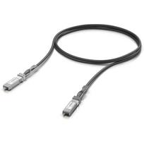 Ubiquiti Optinės pluošto kabelis MODELIS UACC-DAC-SFP28-1M, 1m, 25Gbit/s, juodas, SFP28-SFP28, vyriškas jungtis