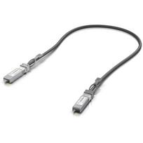 Ubiquiti Optinės pluošto kabelis UACC-DAC-SFP28-0.5M, 0.5m, 25Gbit/s, juodas, SFP28, vyriškas jungtis